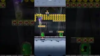 MARIO Runs Through World 5-3 with PURPLE Yoshi