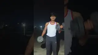 #biceps #bicepsworkout #home workout 💪#motivation #video # evening workout # desi 🏋️..