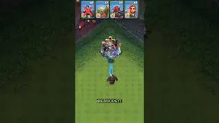 CAN LONGSHOT STOP THESE EVEN TROOPS 🤯? Clash of Clans #clashofclans #coc #shorts #cocshorts