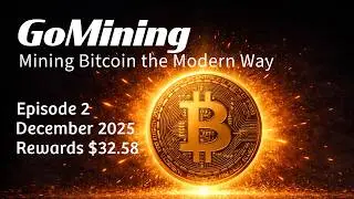 Отслеживание майнинга биткоинов с помощью GoMining | Результаты декабря 2025 года | Эпизод 2