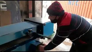 PLATEN BELT GRINDING MACHINE  300 MM WIDE X 3200