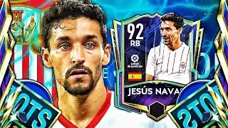 THIS RB IS GREAT!!! TEAM OF THE SEASON PLAYER JES&Uacute;S NAVAS 92 OVR REVIEW!!! | FIFA MOBILE 22