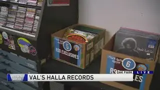 Weekend Break: Record Store Day at Val&rsquo;s halla Records in Oak Park - WGN News at 9