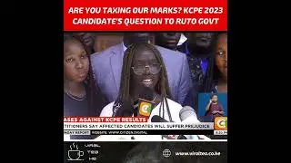 Are You Taxing Our Marks? KCPE 2023 Candidate To Ruto Govt