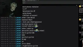 xQc Reacts to Lacari Escalating Drama with Jesse