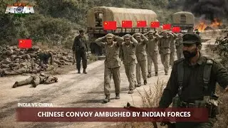 Indian Forces Strike Back: Chinese Convoy Completely Destroyed | CHINA INDIA WAR -ARMA III MACHINIMA