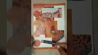 orange theme journal🧡#orange#journal#relaxing #reels#journaling #youtubeshorts #shorts#instagram