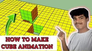 How to make rubik's cube animation || #shorts #rubikscube || tips and tricks
