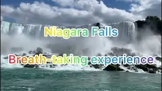 Niagara Falls l USA l Canada l  It&rsquo;s breathtaking height, volume of water gives you goosebumps l