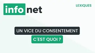 Un vice du consentement, c'est quoi ? (d&eacute;finition, aide, lexique, tuto, explication)