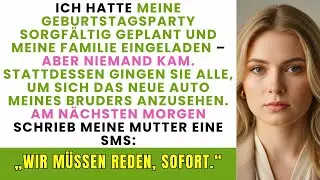 Ich plante meinen Geburtstag und lud meine Familie ein – niemand kam. Sie gingen lieber das neue Aut
