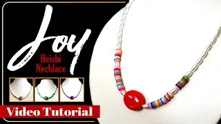 Bead Stringing with Heishi Beads