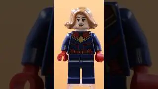 LEGO Marvel - Captain Marvel (Carol Danvers) Minifigure [Captain Marvel] #shorts