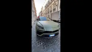 Factory Matte Green Lamborghini Urus #shorts