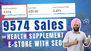 SEO for Supplement Company | Health Supplement SEO Case Study | Marketing of Online Supplement Store