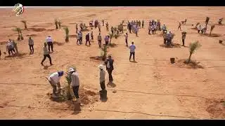 القوات المسلحة تنظم زيارة إلى مشروع استصلاح وزراعة الأراضي الصحراوية بتوشكى