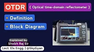 OTDR In Optical Fiber Communication l OFC l Electronics l Engineering l Diploma l SkyGyan