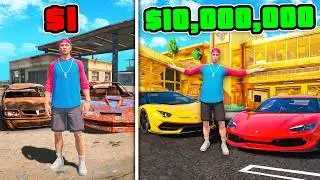 1$ zu 100.000.000$ AUTOHAUS in GTA 5!