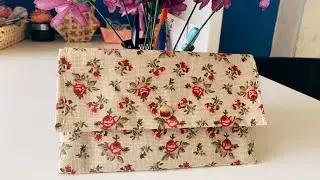 【手作】使用簡單方法製作內兩層錢包#手作DIY   #布艺DIY/simple way to make a wallet