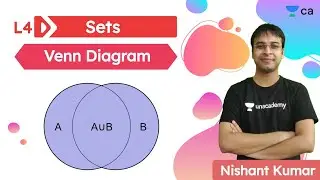 Sets L4 | Venn Diagrams | Unacademy CA Foundation | Nishant Kumar