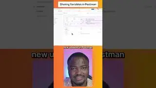 Совместное использование и защита переменных в Postman