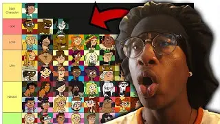 The BEST Total Drama Island Character Tier List!!