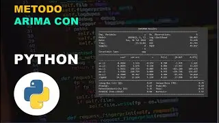 METODO ARIMA CON PYTHON✅