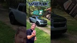 Замена масла за 1 минуту на Ford Maverick FX4 #ford #maverick #truck #diy #oil #change #fx4 #ecob...