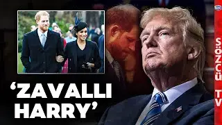Trump Yine Yaptı Yapacağını! Prens Harry ve Meghan Markle'ye Sınır Dışı Tehditi!
