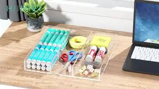 From Makeup to Office Supplies | The Best Acrylic Organizers for Every Room #AcrylicOrganizers