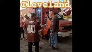 🏈 Cleveland Browns Football Tailgaiting Pimped Out Party Bus & Tony Speaks #short #shorts #yt