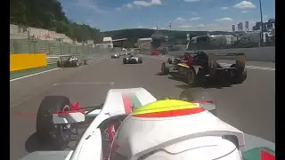 BRDC British Formula 3 F3 GB3 9.7.16 Spa Race 3 Al Faisal Al Zubair  onboard by Shuntmonkey