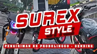 SUREX ISTIMEWA MELUNCUR PRONOJIWO #crf #crfsupermoto #surex #herex #motormurah #fypage #foryourpage 