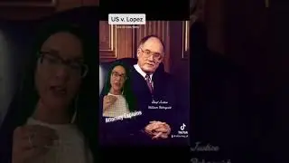 US v Lopez -The guns in schools case