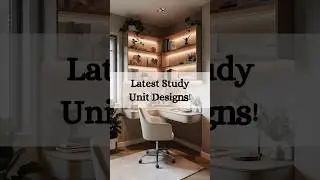 Modern & Aesthetic Study Room Design Ideas | Cozy & Productive Workspace Setup#shorts