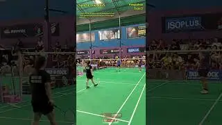Spartan Cup 2025 Class D Gama & Rozaq vs Aurely & Delicia #badminton #spartancup2025 #bulutangkis