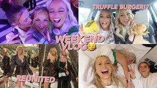 *MESSY* WEEKEND VLOG🥳 McDonald&rsquo;s truffle burger!? reunited with my besties🕺🏼..