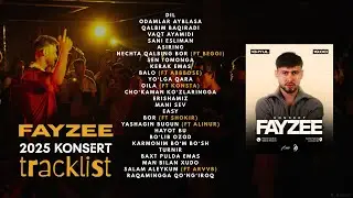 FayZee - 2025 KONSERT TRACKLIST.