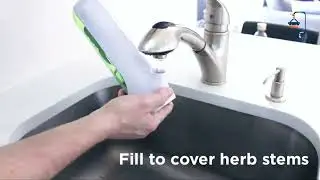COOK IT WELL&reg; Herb Keeper, Herb Storage Container, Keep your Vegetable Fresh in Refrigerator