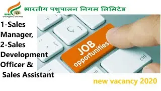 BPNL Recruitment 2020, Apply for 3348 Sales Assistant & Other Vacancies