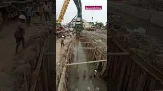 how to driving precast pile driving #precast #precastdriving #piledriving #chittagong #baseball