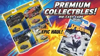 Matchbox Premium Collector Set & Hot Wheels Spider-Man Car &ndash; Die-Cast Collectibles | 3+ Years