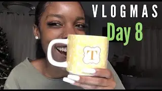 Vlogmas Day 8: 7 Day Candle Update, #TiffNoteTuesday, Cooking for Bae