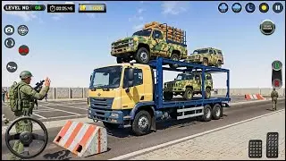Extreme Military Truck Driving 🚛 | Off-Road Army Transport Mission #ingamer80 #androidgameplaydop