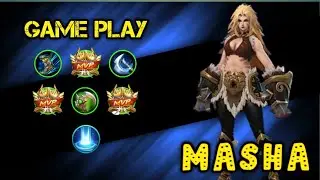 Tutorial Game Play Masha - Split Push | Mobile Legends