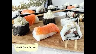 Sushi fatto in casa  3 semplici ricette con salmone e Philadelphia