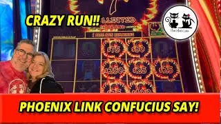 Безумный забег в Phoenix Link! Конфуций говорит! У нас запятая! #theslotcats #phoenixlink #slots ...