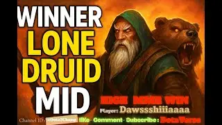 MID LONE DRUID IS BROKEN 🤯 High MMR Dota 2 Gameplay &ndash; EASY VICTORY! [WATCH AND LEARN]