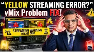 vMix Yellow Streaming Issue 🟡 | Live Stream Slow Fix (2026 Working)