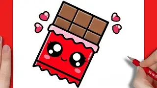 How to draw a Chocolate Easy Step-By-Step | Easy Drawing Tutorial For Kids & Beginners